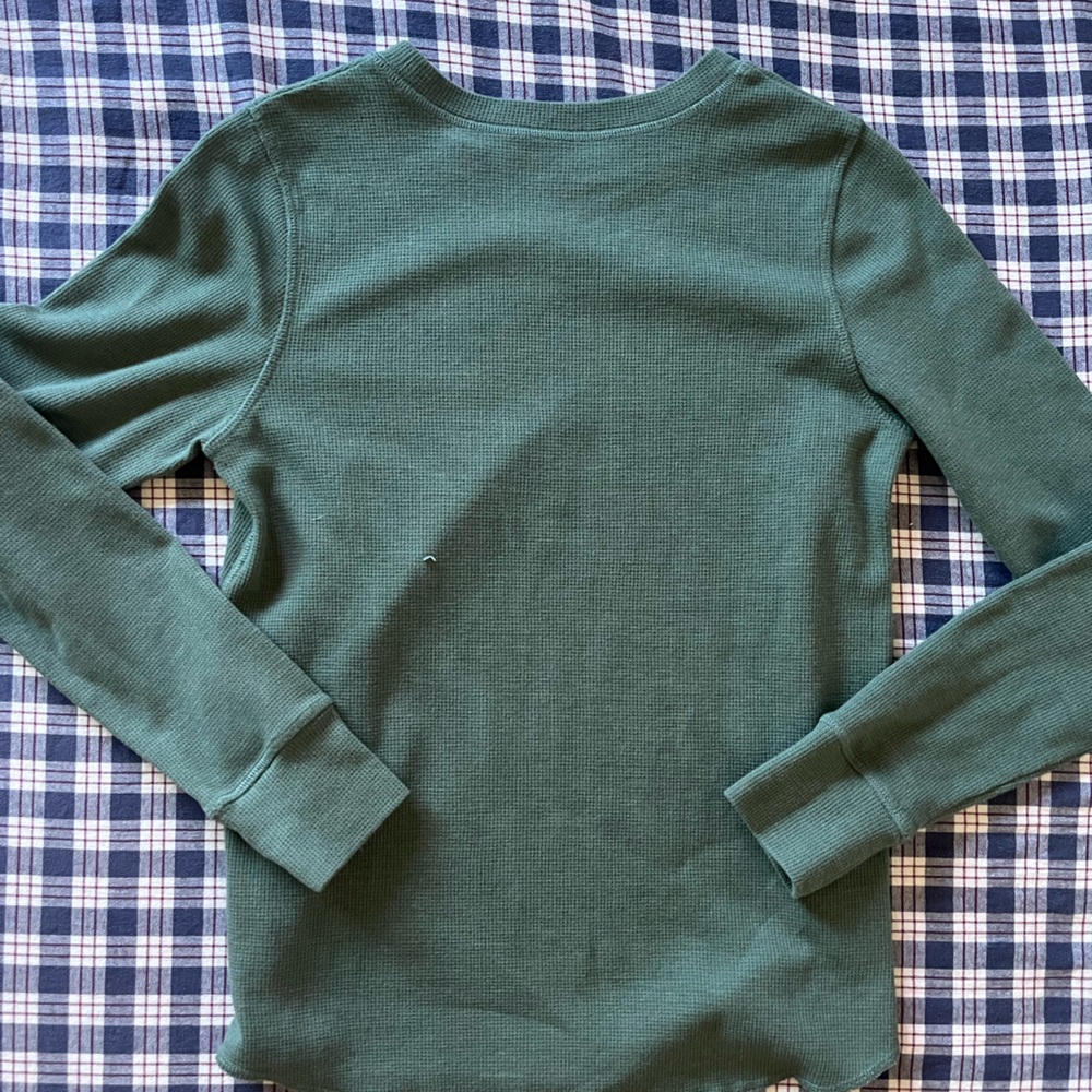 Green Long Sleeve Shirt